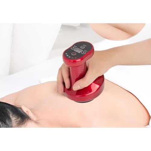 Electric Scraping Instrument Meridian Dredge Lymphatic Drainage Suction Massage Brush Home Suction Machine Cupping Full Body