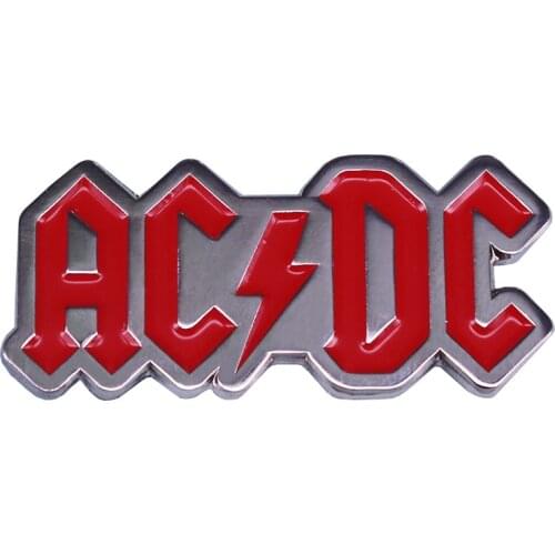 AC & DC Enamel Pins Collect Creativity Metal Cartoon Brooch Backpack Hat Bag Collar Lapel Badge Men Women Fashion Jewelry Gifts