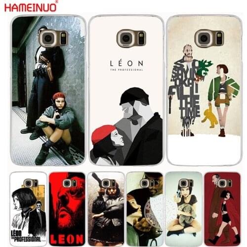 HAMEINUO Leon the professional cell phone case cover for Samsung Galaxy S7 edge PLUS S8 S6 S5 S4 S3 MINI
