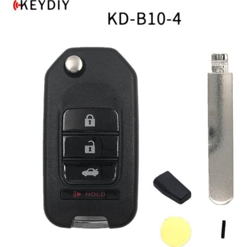 KEYDIY KD900//KD-X2 Key Programmer B Series Remote Control KD MINI B10-2/3/4 Remote For Hon-da with 25# HON66 Key Balde and Chip