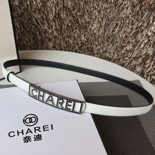 Charei wear a classic unisex casual business belt