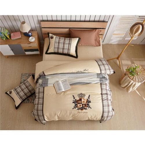 Mickey Mouse Bedding Sets Boys Bedspreads Quilt/Duvet Covers Bed Sheets Applique Embroidery Cotton Woven Single Twin Full Queen