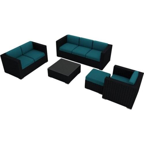 Best Selling Outdoor Furniture 5 Piece Wicker Patio Sofa Set