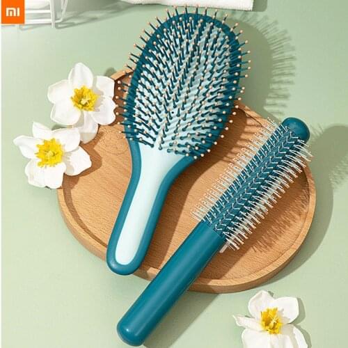 Xiaomi youpin air cushion massage comb hair curls comb Blowing hair styling Inner buckle Massage comb hair salon Household