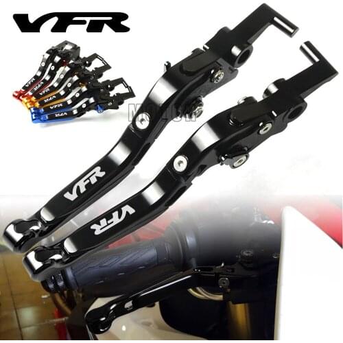 Motorbike For Honda VFR800 1998 1999 2000 2001 VFR 800 Motorcycle CNC Aluminum Adjustable Folding Extendable Brake Clutch Levers