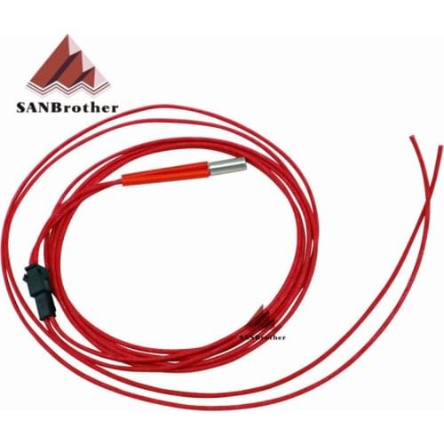 NEW!!!Reprap12V/24V 40W Simple replacement M6*20/15/30 A end line length Ceramic Heater Cartridge for 3D Printer Mendel