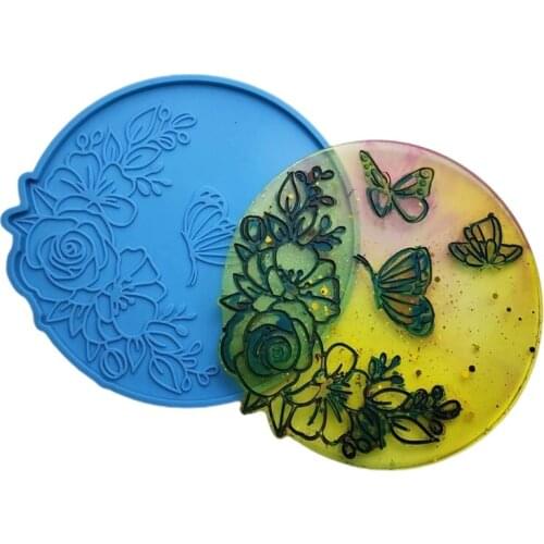 Festival Party Making Props Mold Silicone DIY Resin Handmade Craft Tray Silicone Mold DIY Hand Craft Festival Party Prop