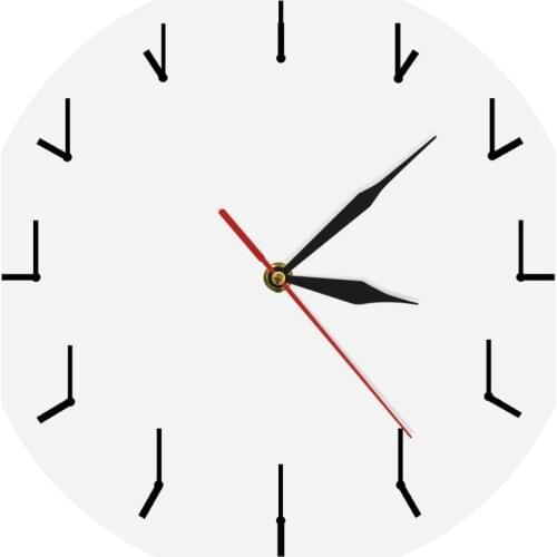 Simple Needle Modern Acrylic Wall Clock Redundant Round Decorative Watch Wall Clock Home Decor Contemporary Wall Art