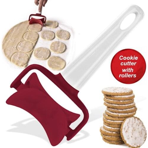 Dough Roller Cutter 1Pcs Portable Manual Handy Gadgets Dumpling Skin Maker Kitchen Supplies LFGB Grade ABS/PP Multi Purpose