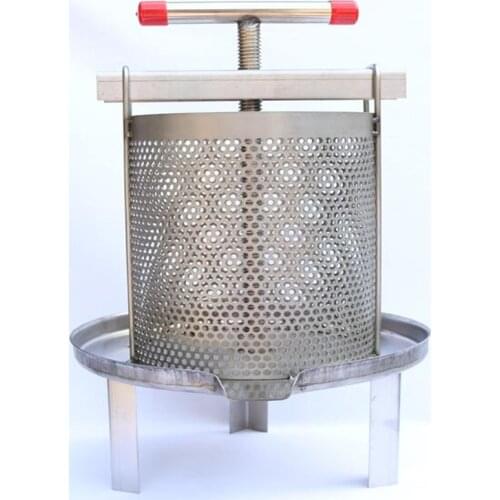 Fashion 56*24CM Stainless steel honey press small household press sugar press earth honey mesh press juice sugar D008