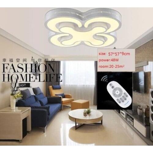 Modern LED 110-220V ceiling lights bedroom lamps 2/3/4heads livingroom kitchen lamp balcony ceiling lamp free shipping