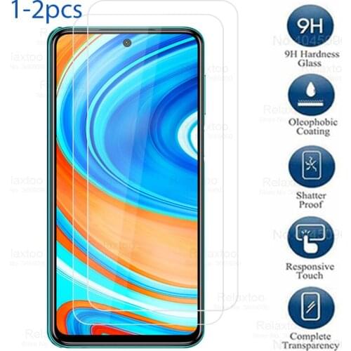 1-2pcs For Xiaomi redmi note 9 Pro Protective glass Screen Protector for xiaomi xiomi Redmi red mi Note9pro not9 Note 9pro glass