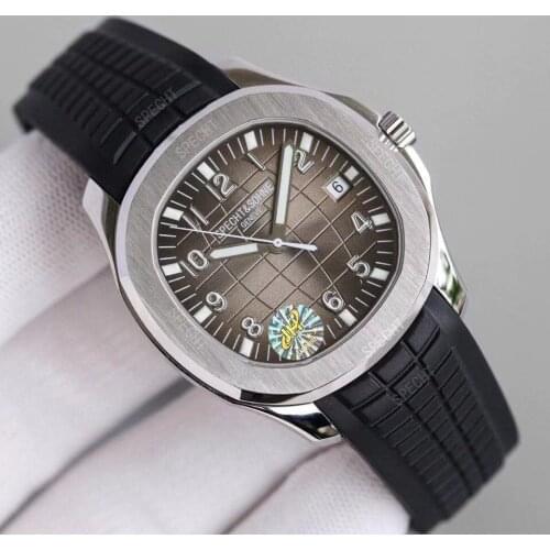 2021 New Arrivals Hot Selling Mechanical Wristwatch For Men SPECHT&SOHNE Mens Watches Grey Dial Rubber Strap Automatic Watches