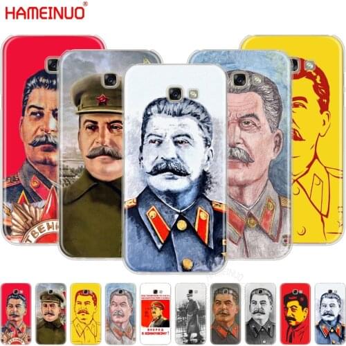 HAMEINUO joseph Stalin Soviet Union cell phone case cover for Samsung Galaxy A3 A310 A5 A510 A7 A8 A9 2016 2017 2018 2018