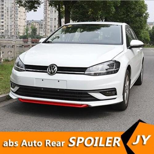 For Golf ABS Rear Bumper Diffuser Protector For 2014-2017 GOLF 7 Body kit bumper rear Front shovel lip rear spoiler