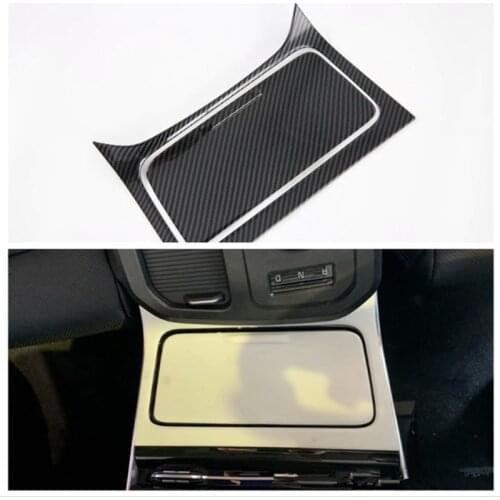 For KIA K5 2020 Car Front Water Cup Holder Container Trim Cover Interior Chrome ABS Car Styling Moldings Decoration