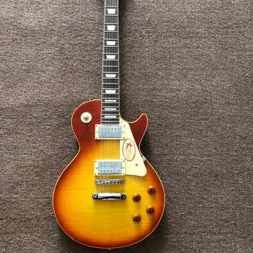 Hot Sale Electric Guitar,Cherry Burst Color,Rosewood Fingerboard,Free Shipping