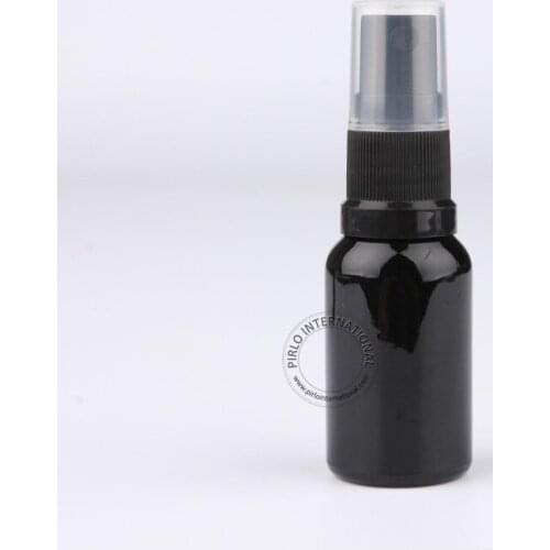Makeup Tools 15ml Black Essential Oil Bottle,Glass Spray Bottles,15cc Small Atomizer, High Quality Empty Packaging 30pcs/lot