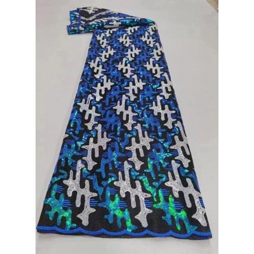 Latest Swiss Lace Embroiderey French African Sequins Lace Fabric 2021 High Quality Lace Nigerian Voile Lace Fabrics For Dress