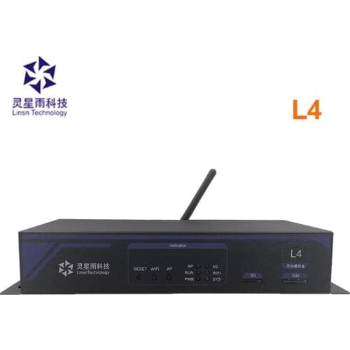 LINSN L4 asynchronous player led video control system box usb wifi controller for advertising led screen