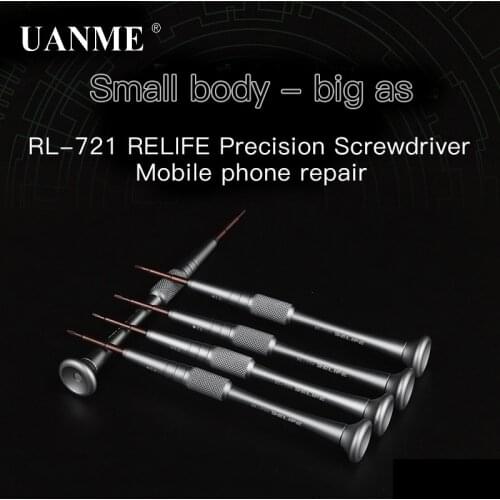 Aluminium Alloy Screwdriver Set RL-721 High Hardness Torx High Precision Screwdriver for iPhone Huawei Xiaomi Repair Tool