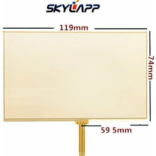 New 5.0" inch Touch panel for LMS500HF01,LMS500HF05,LMS500HF06 Touch screen digitizer panel replacement Glass Free shipping