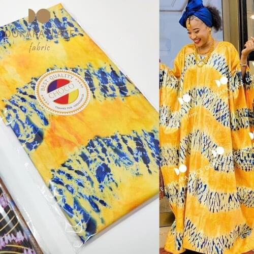 Latest Fashion 2020 Jacquard Bazin Riche Lace Fabrics For Senegal Guinea Women And Men Wedding Dress Bazin Riche Brode Fabrics