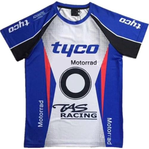 2020 Latest Motorcycle T-Shirts Motorrad ADVENTURE For BMW Tyco Motorrad Mens Motorbike Quick dry Moto Racing Team