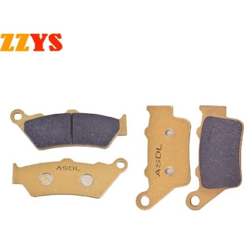 Motorcycle Front & Rear Brake Pads For BMW F650 GS F650GS Dakar F650 ST F650ST F650 F 650 CS GS G650 GS F650 F 650 C1 200 125