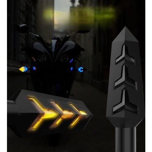 Universal 12V Motorcycle Turn Signal Indicator Light Front Back Flashing Halogen Light Blinker Flash Bike Lamp For Honda Suzuk