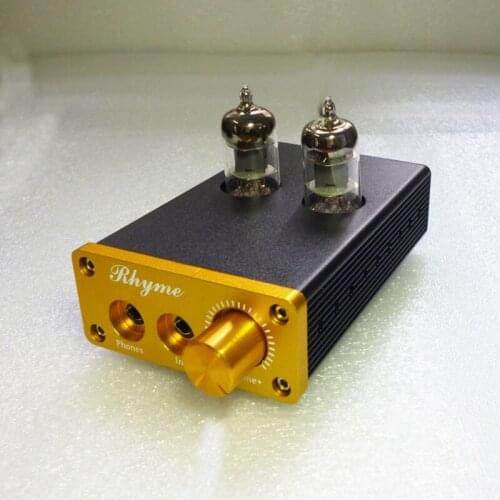 6J1 Amplifier HiFi Pure Headphone Amplifier Portable Electronic Tube Class A Headphone Amplifier 20Hz~20KHz