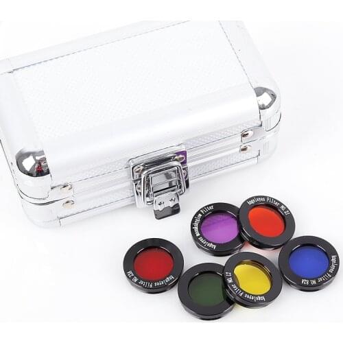 1.25 inch Moon Skyglow Filter Accessories for Astronomical Telescope Cluster Moon Star Cloud Thread Moon Filter Lens