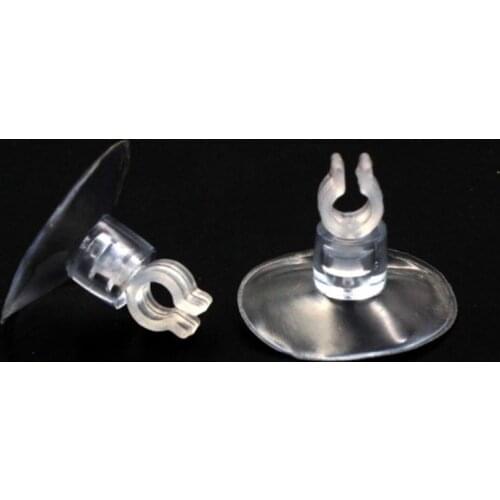 10Pcs Aquarium Suction Cup Air Tube Holder Sucker for Fish Tank Pump Oxygen Air Tube Fixing Clip 4/5mm Accessories Wholesale