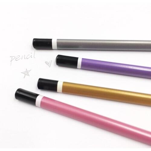 12 pcs/lot HB Drawing Fluorescen Candy color Simple Triangle Cute Pencil Good Quality Stationery For Office and School Supplies