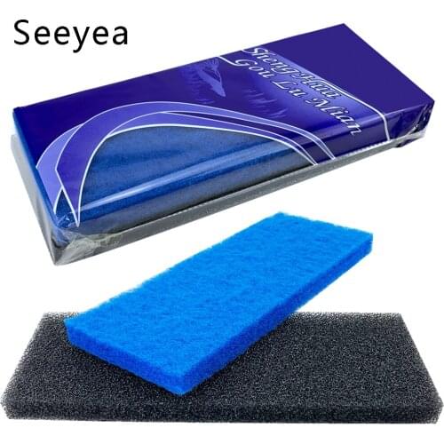 Aquarium Fish Tank Sponge Aquarium Filter Sponge Reusable Filtration Bio Cotton Double-Deck Sponge Filter Aquartic Supplies