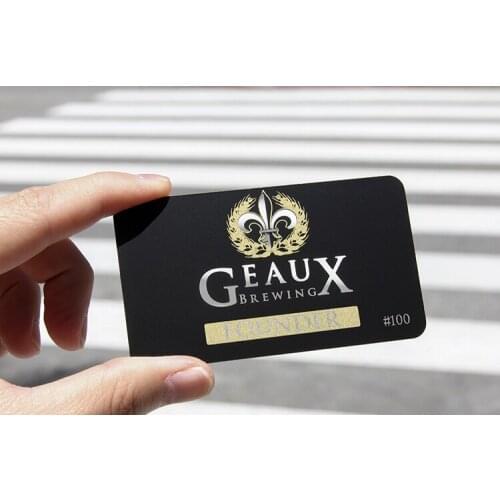 Free design custom matt black etching name metal business card