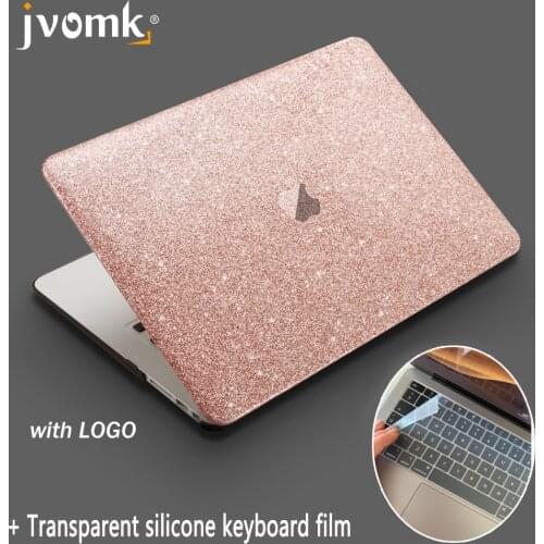 For Macbook Air 13.3 Pro Retina 11 12 13 15 16 inch with Touch Bar New, 2017 2018 2019 Shine Laptop Case + keyboard cover