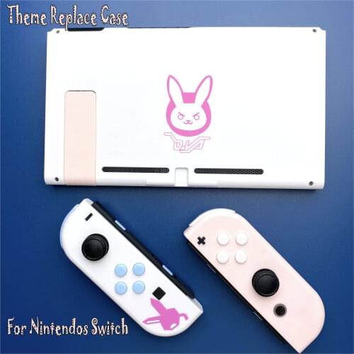 For Nintendos Switch Joy-Con Case Replacement Housing Shell Cover NS NX JoyCons Controller Repair Case Game Theme Accessories