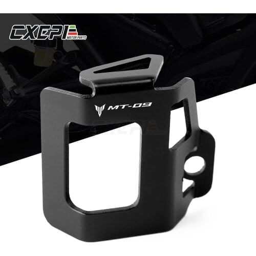 For YAMAHA MT-09 FZ-09 2014-2020 Tracer 900 XSR900 Tracer FJ-09 Motorcycle CNC Rear Brake Fluid Reservoir Guard Cover