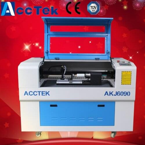 China laser machine for sale wood acrylic plywood mdf cutting laser AKJ6090 laser engraver