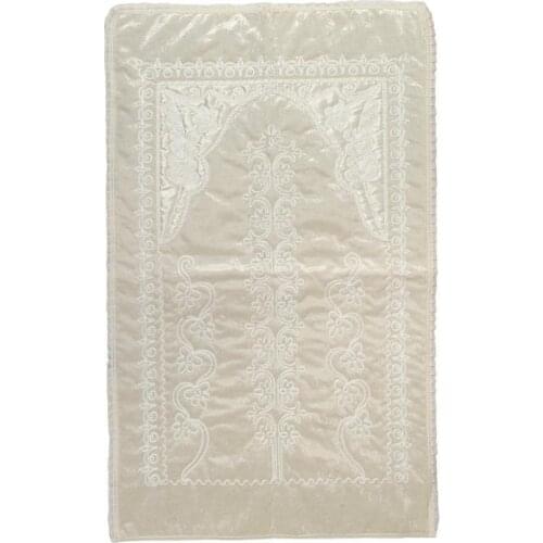 Velvet Style Laseli Lux Prayer Mat Cream