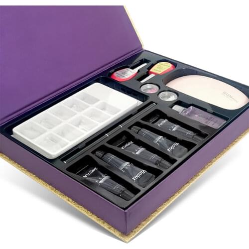 15ml Glitter Clear Color Nail Art Set Crystal Fast Building Nial Gel Set UV Gel Kit