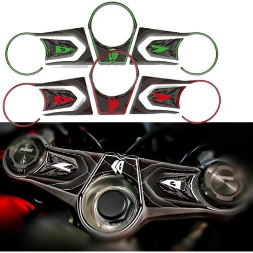Motorcycle Decal Pad Triple Tree Top Clamp Upper Front End Waterproof Sticker for Honda CB650R