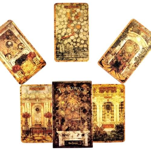 Latest High Quality Tyldwick Tarot Cards Fortune Guidance Telling Divination Deck Board Game With PDF Guidebook Leisure Party