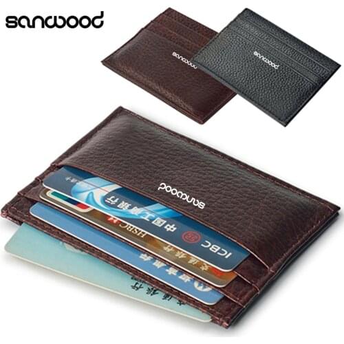 2016 New Arrival Mens Slim Credit Card Holder Faux Leather Wallet Coin Pocket Money Bag Purse For Beauty And For Health
