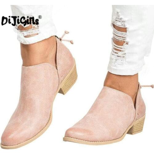 Drop shipping Spring Autumn Women Butterfly-knot Chelsea Boots Slip-On Med High Heels Pointed Toe Shoes Woman
