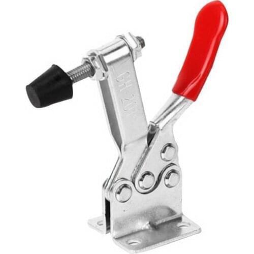 Toggle Clamps Quick Clamp GH-201B Horizontal Toggle Release Supplies Holding 90Kg/198Lbs for Machine Operation Hand Accessories