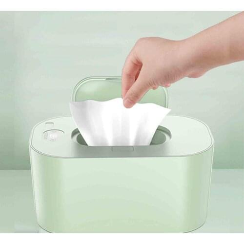USB Baby Wipe Warmer Constant Temperature Wet Wipe Dispenser For Baby Heating Box Portable Heat Moisturizing Box 100 Piece
