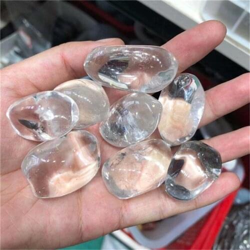 High Quality Natural Quartz Spiritual Healing Crystals Clear Quartz Bulk Tumbled Stones For Decoration