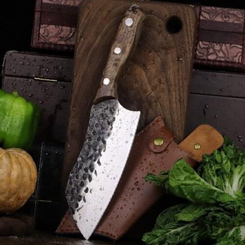 Japanese high-end household boning knife sharp slicing knife manual forging beef knife sashimi knife kitchen knife chef knife
